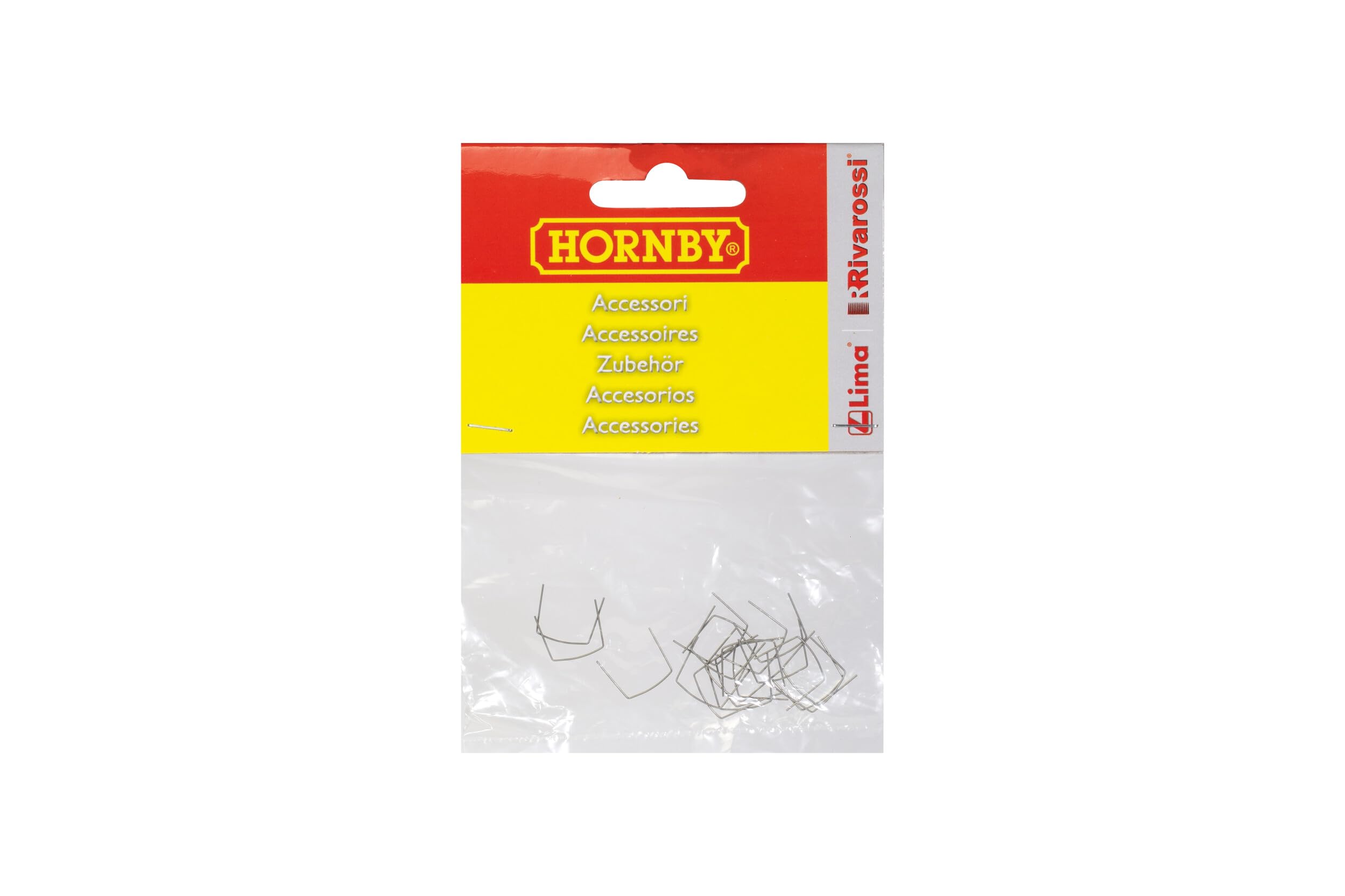 Hornby R8232 Digital Electric Point Clips - Spare Parts and Train Accessories for Hornby OO Gauge Model Railway Sets, Coupling and Modelling Tools - Digital Track Clips (Pack of 20), Scale 1:76