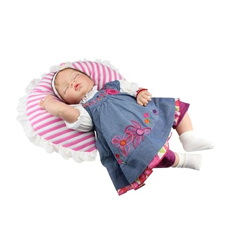 Walmeck-1 Walmeck Doll 22In Reborn Rebirth Doll Kids Gift Cloth Material Body