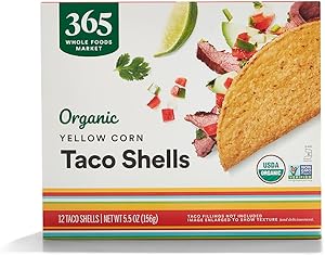 365 by Whole Foods Market, Organic Yellow Taco Shells, 5.5 Ounce