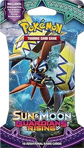 Image of Pokemon TCG: Sun & Moon Guardians Rising, A Blistered Booster Pack Containing 10 Cards Per Pack with Over 140 New Cards to Collect