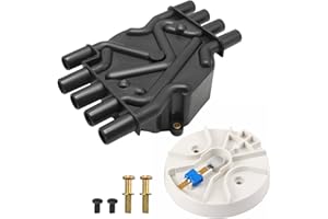 EATAKWARD 3858975 Distributor Cap and Rotor Kit, Replacement for Chevrolet Silverado Equinox Tahoe, Replacement for GMC Sierr