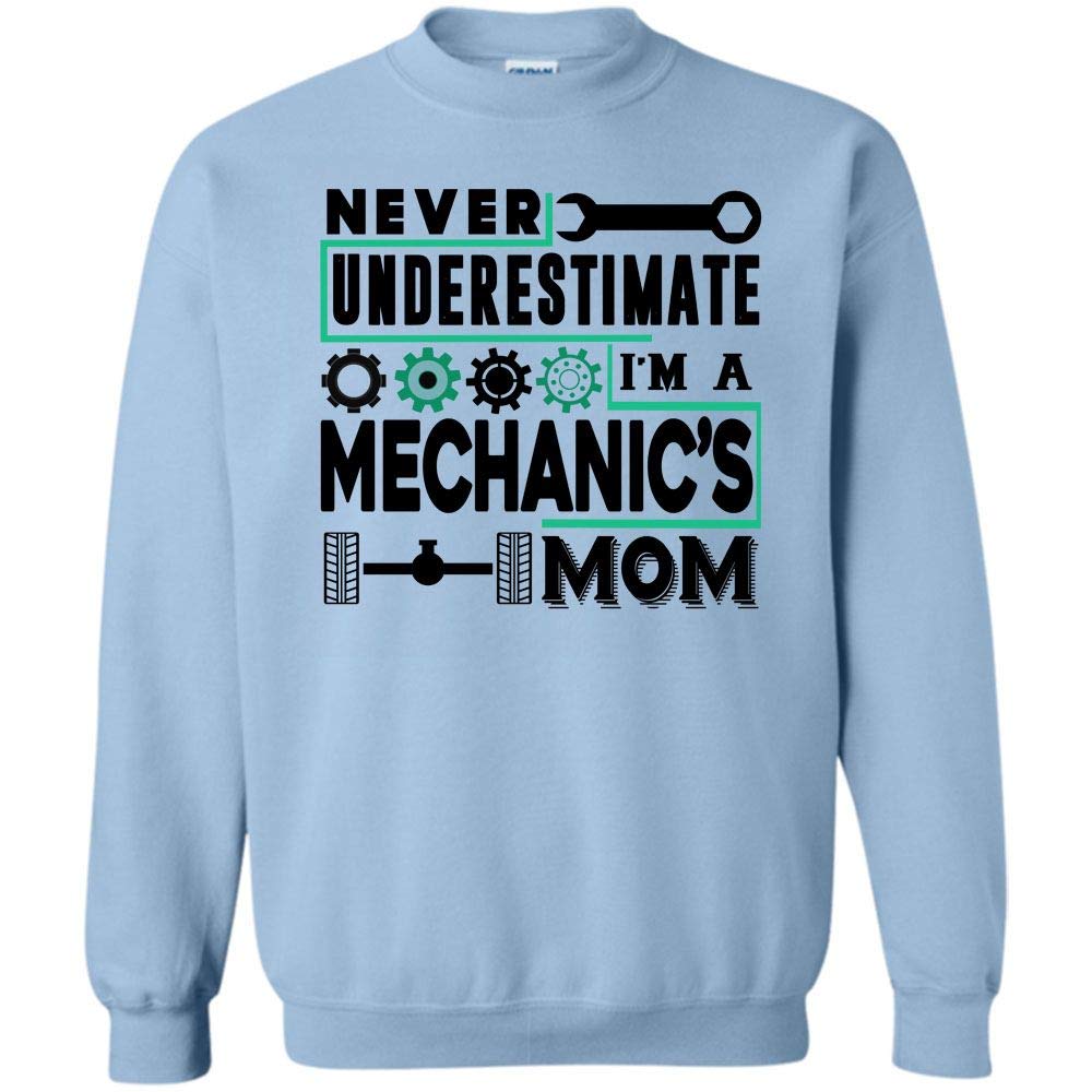 Tiger Key Gift For Mom, Never Underestimate I'm A Mechanic's Mom T Shirt