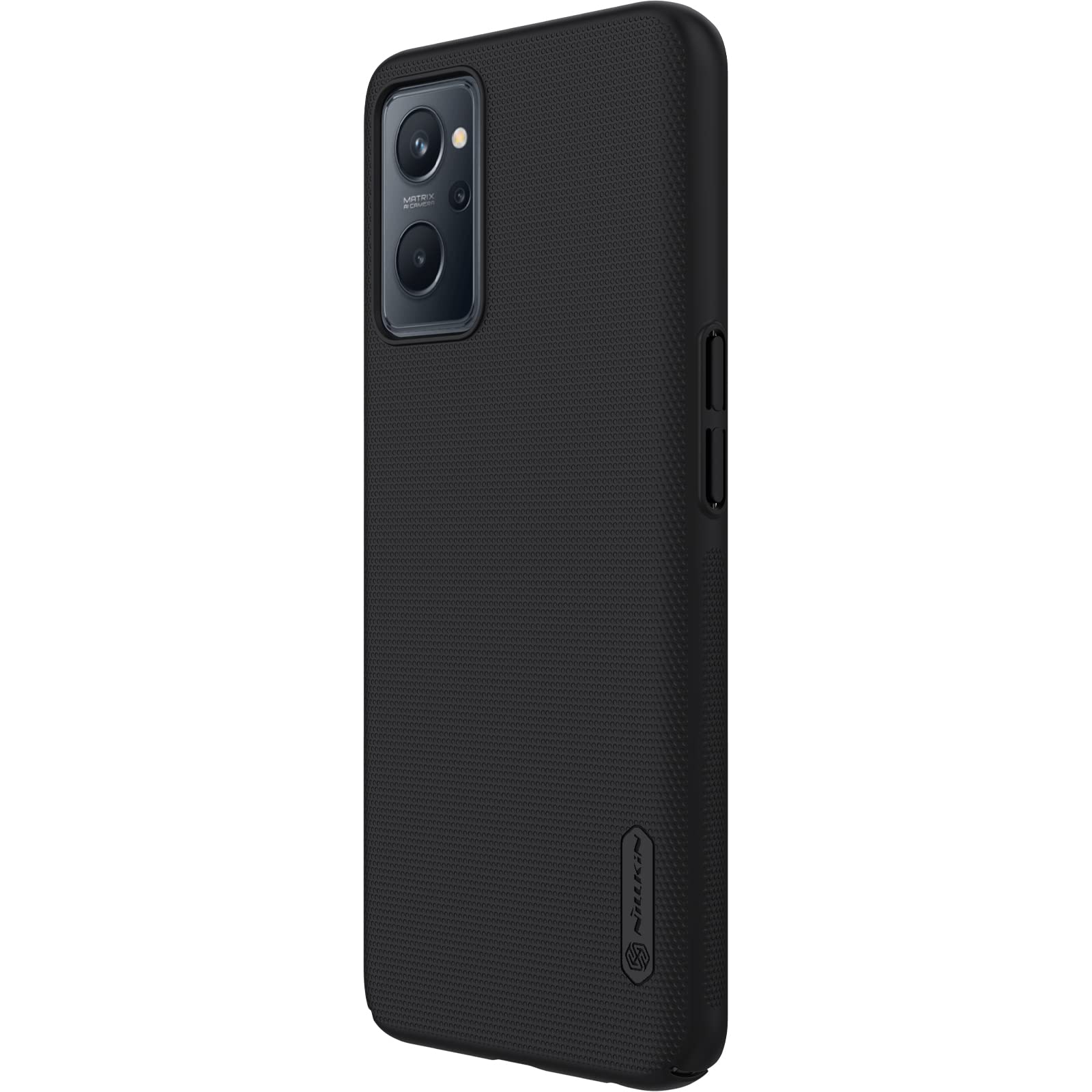 NILLKIN Frosted Hard Back Shell Non-Slip Black Case for Realme 9i