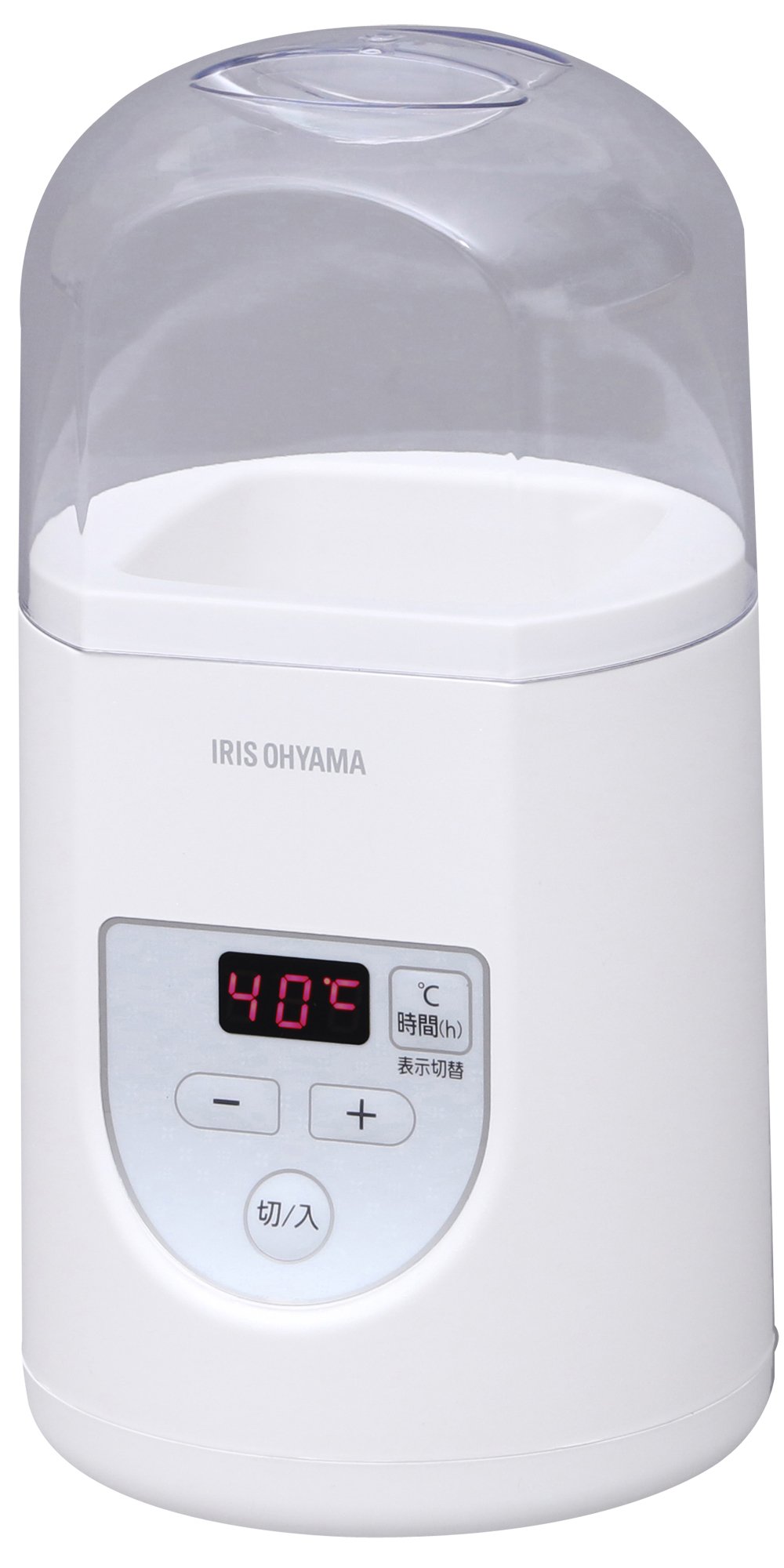 アイリスオーヤマ ヨーグルトメーカー プレミアム 温度調節機能付き ホワイト IYM-012商品画像