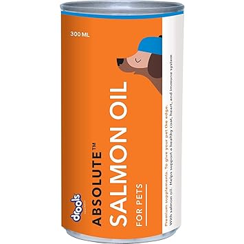 Drools Absolute Salmon Oil Syrup- Dog Supplement, 300ml