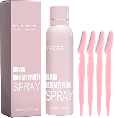 Angozo Hair Identifier Spray for Face Shaving 100ml Dermaplaning
