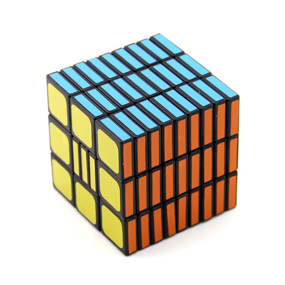Yealvin 3x3x9 Unequal Edge Magic Speed Cube 3x3x9 Unequal Edge Puzzle Cube Brain Teasers for Challenge Puzzle Toys High Difficulty VII