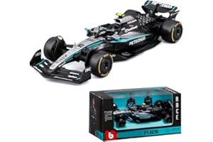 Xiangtat 1:43 Model Car for 2025 Race Mercedes F1 W16 12# Kimi Antonelli F1 63# George Russell Formula Racing Alloy Car Dieca