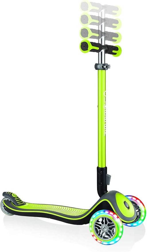 patinete globber luces