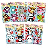 Ty Beanie Boos Giant Stickers ~ Complete Set of 18 Large Beanie Boo Stickers (5