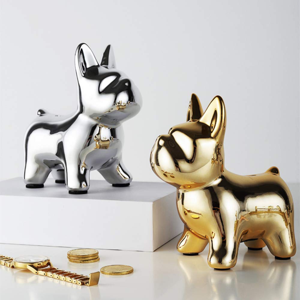 Baby Toy Banks Wedinsrilanka Ru Nbrtt Piggy Bank Toy Coin Money Gift Childrens Box For Boys Cute Dog Or Girls Decorative Saving Pot Table Decoration Boy Girl Baby Kids Christmas Birthday Silver