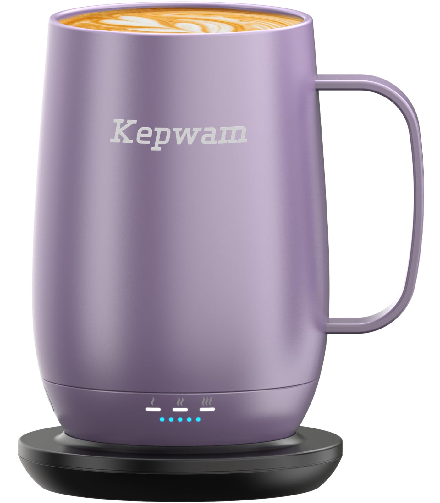 Photo 1 of Kepwam Heated Coffee Mug T2-Plus, 20oz Leading Large Capacity Self Heating Coffee Mug, Up to 8 Hrs Battery & Hot Up to 149?, Smart Coffee Mug for Women, Men