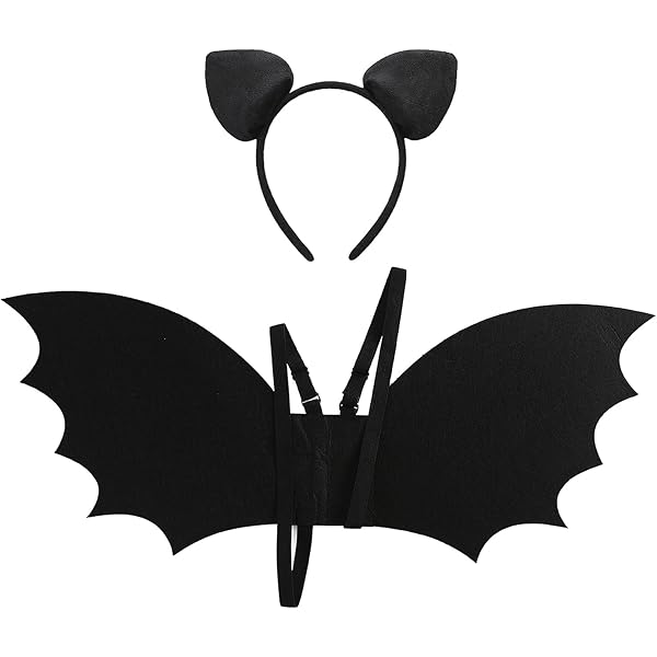 Dinghaole Bat Wing Costume Accessory - Ailes Noires Pour