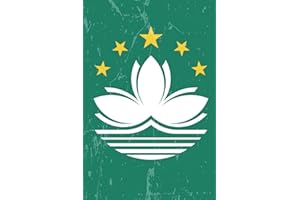 Macau Flag Journal: Macau Travel Diary, Holiday Souvenir Book, lined Journal to write in