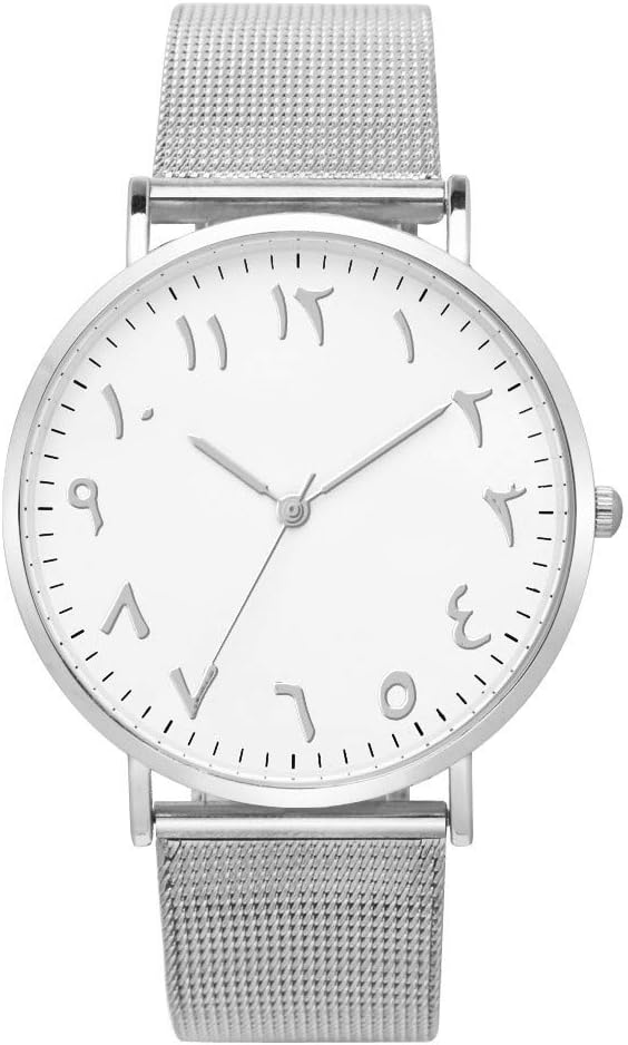 Women Quartz Watch Arab Number Unique Analog Fashion Classic Clearance Geneva Stainless Steel Lady Student Watches Female Watches