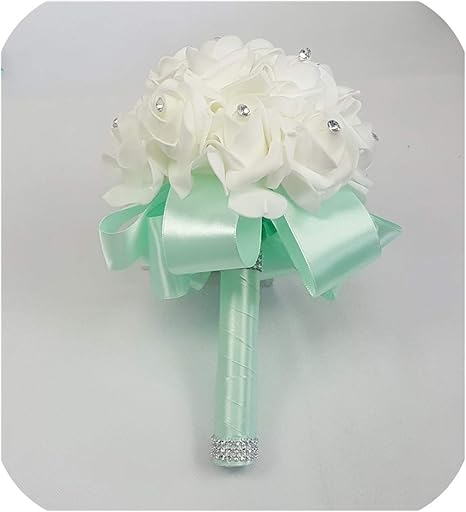 Amazon Pink Star 手作り 花嫁 手持ち 花 Pe ローズ ブーケ 造花 ウェディング ブライダル ブライズメイド ブーケ ホームデコレーション 7色 Sb 122 造花 オンライン通販