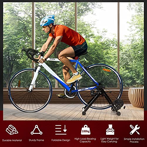 gymax magnetic exercise bike