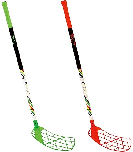 Deux Bâtons De Hockey Et Galets Croisés De Glace Illustration de