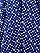 Dressystar Vintage Polka Dot Retro Cocktail Prom Dresses 50's 60's Rockabilly Bandage Royal Blue M