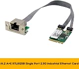 Lodokdre M.2 A+E KEY 2.5G Ethernet LAN Card RTL8125B Industrial Control Network view 3