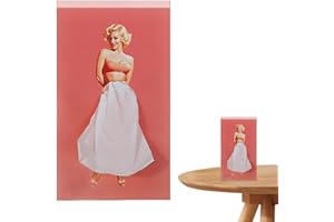 Creativity Funny Skirt Long Rectangle Tissue Box Cover,Funky Square Tissue Box Holder for Tabletop, Desk, Bathroom, Kitchen, 