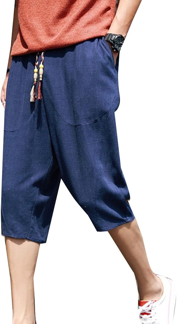 Pantalones cortos hippies hombre Clearance