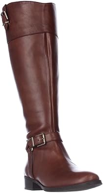 cognac tall boots women's shoes