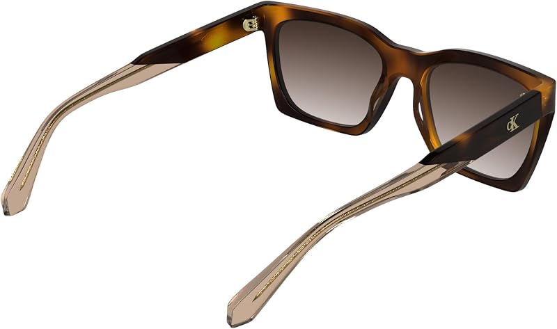 Women's Sunglasses CKJ26606S - Havana with Gradient Brown Lens