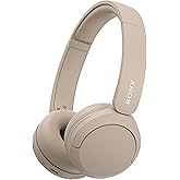 Sony Wireless Bluetooth Headphones - Up to 50 Hours Battery Life with Quick Charge Function, On-Ear Model - WH-CH520C.CE7 - Limited Edition - Cappuccino/Beige