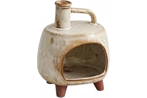 Ceramic Palo Santo Incense Burner & Ash Catcher Holder -for Sage Smudge,Cones, Sticks,Smudge Bowl for Meditation & Zen