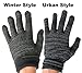 GliderGloves Copper Infused Touch Screen Gloves - Compatible with iPhones, Androids, Ipads, Tablets - Anti Slip Palm for Driving & Phone Grip