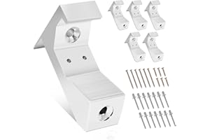 TEMSONE 6Pcs Squeaky Floor Repair Kit Wood Floor Repair Tool Fasten Subfloor to Joists Tightly Wood Floor