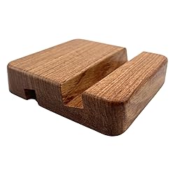 LUCENTIS Wood Phone Stand, 2 x 8 x 8 cm, Wooden