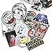 Valloowink Laptop Stickers,Vinly Stickers for Laptop Luggage Car,Waterproof Removable … (25 PCS)