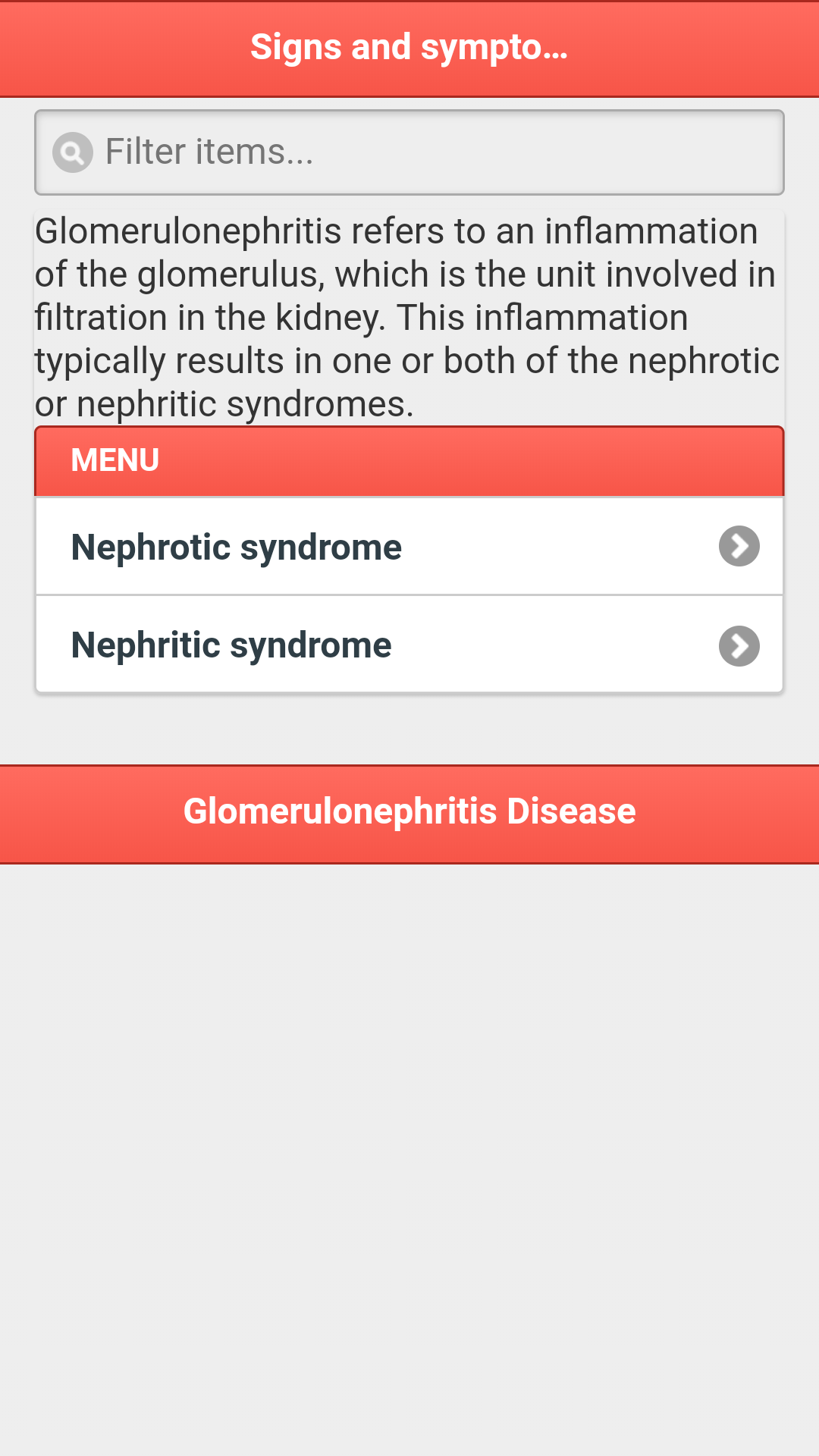 Amazoncom Glomerulonephritis Disease Appstore For Android -