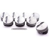 KB Performance Pistons 9907HC.030-5cc Flat Top Piston Set for Small Block Chevrolet