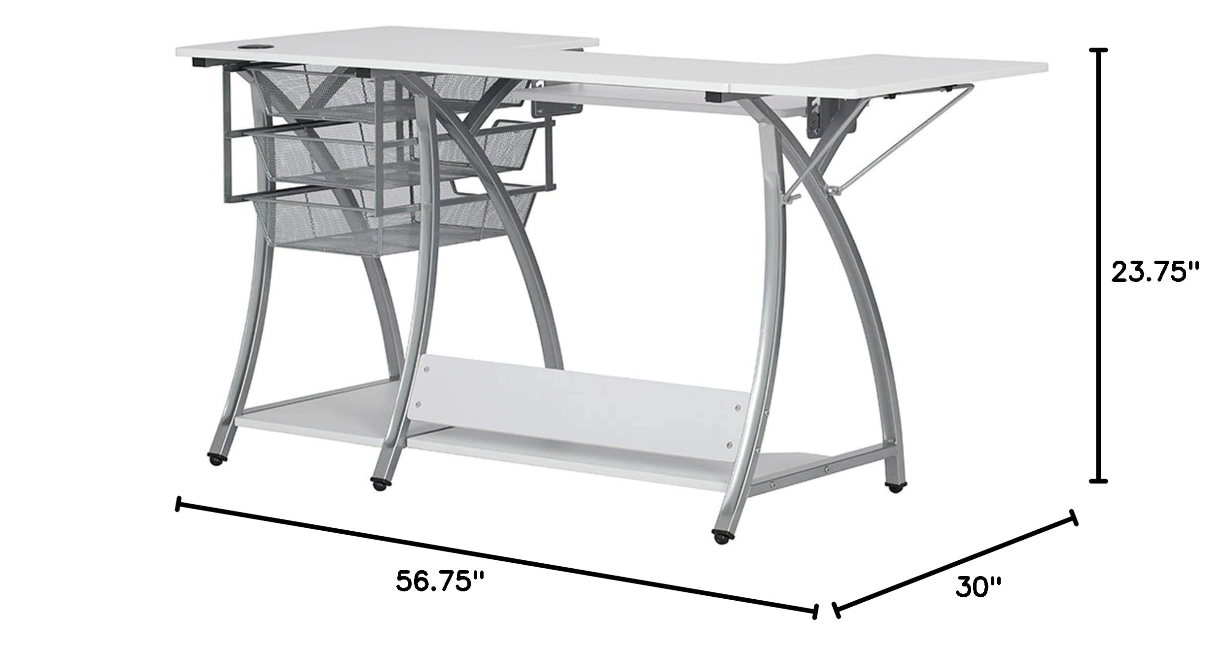 Sew Ready Pro Stitch Sewing Machine Table - 56.75