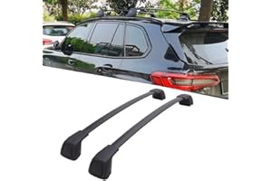 Snailfly Upgraded Roof Racks Cross Bars Fit for BMW X5 G05 2019-2024 Cargo Crossbar with Lock