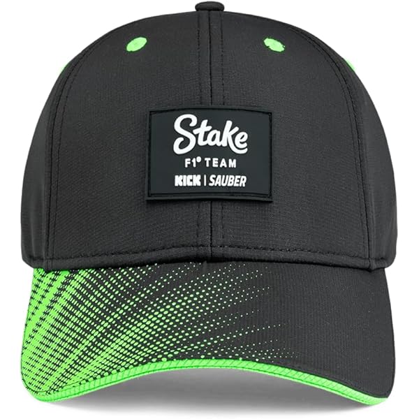 Amazon.com: Stake F1 Kick Sauber Team Hat Black : Sports & Outdoors