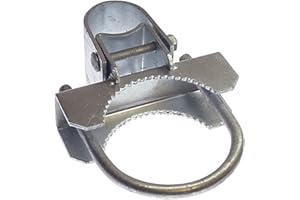 JAKE SALES Chain Link Fence "Bull Dog" Commercial Duty Gate Hinge-for 2-3/8" Outside Diameter Gate Post/Pipe & 1-5/8" Thru 1-7/8" Gate Frames-Galvanized Chain Link Post Gate Hinge -Includes Nuts/Bolts