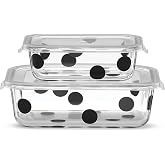 kate spade new york Deco Dot Two-Piece Rectangular Food Storage Set Multicolor One Size