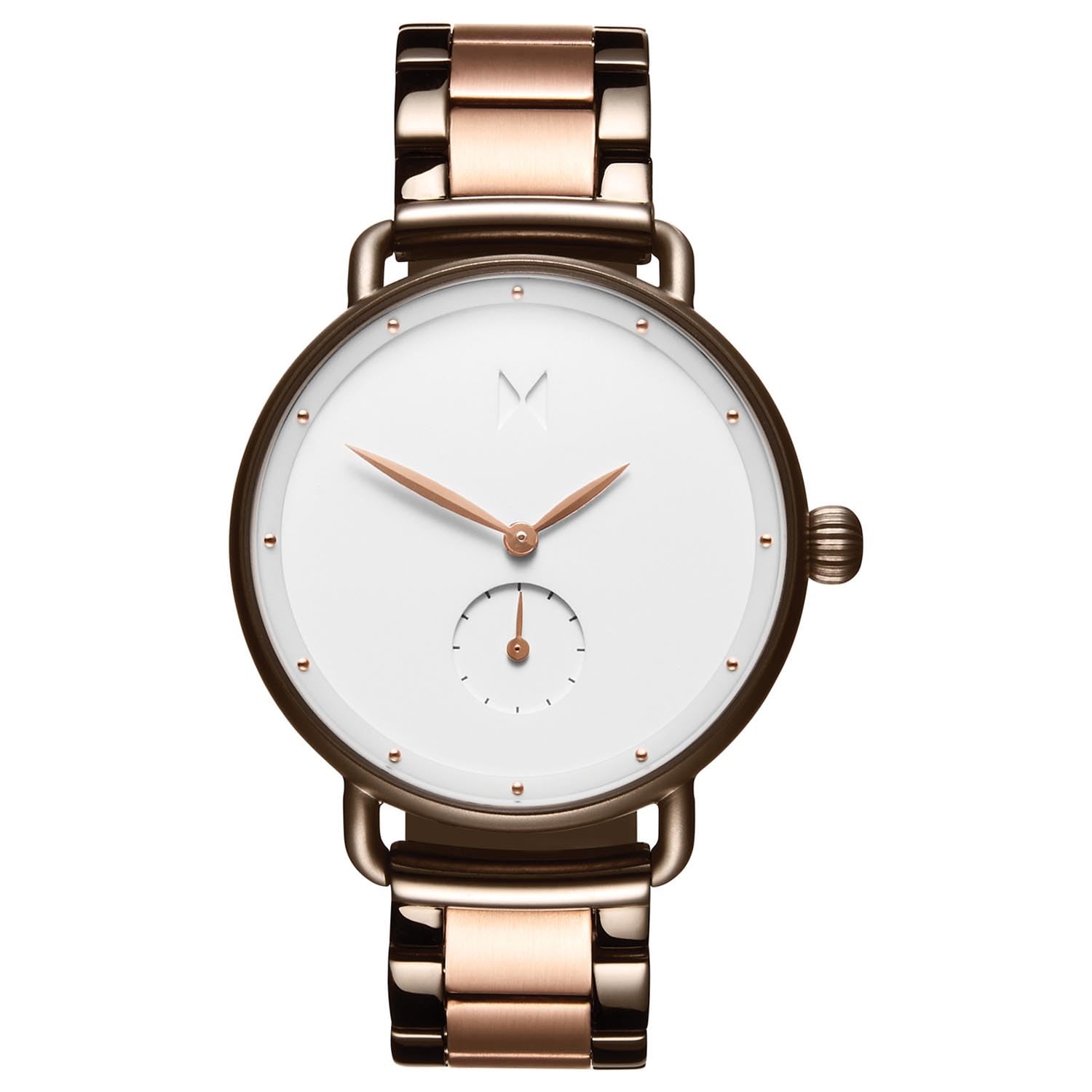 MVMT Analogue Quartz Watch for Women with Rose Gold Colored Stainless Steel Bracelet - D-FR01-TIRGW