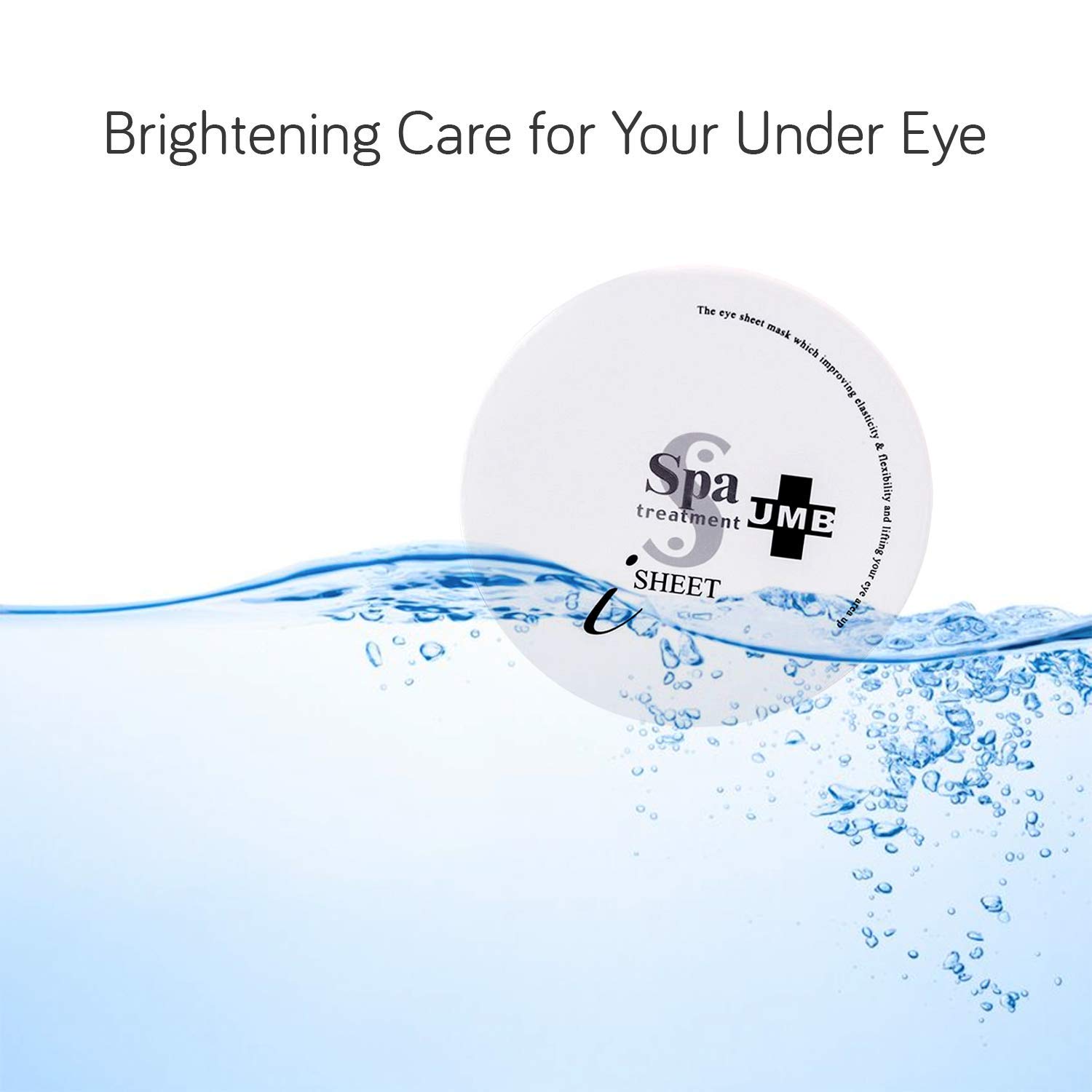 Spa Treatment UMB Stretch iSheet, Brightening Care for Your Under Eye (60 sheets) : Beauty