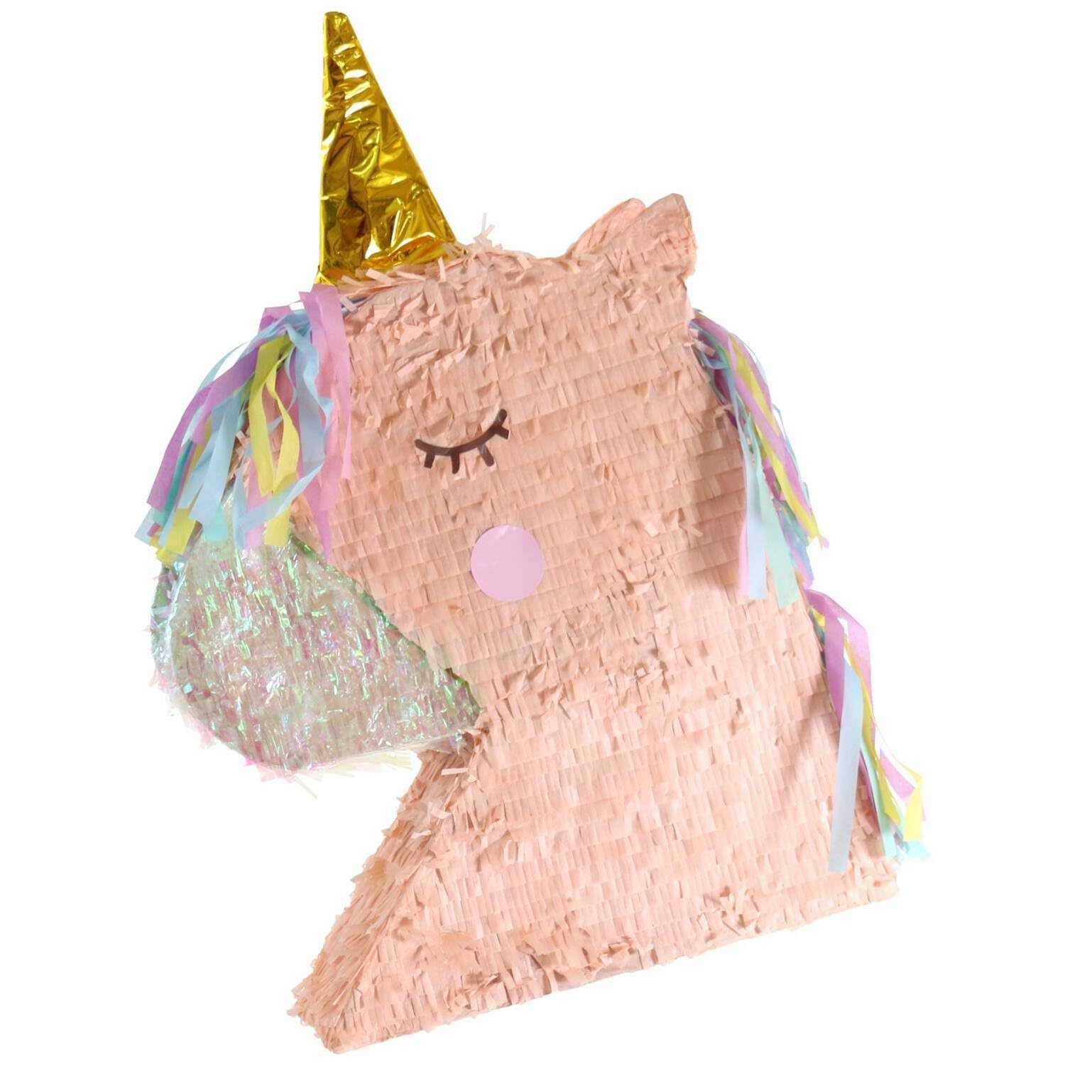 Folat 68373 Pinata Unicorns & Rainbows, 45 x 50 cm, Multi-Coloured