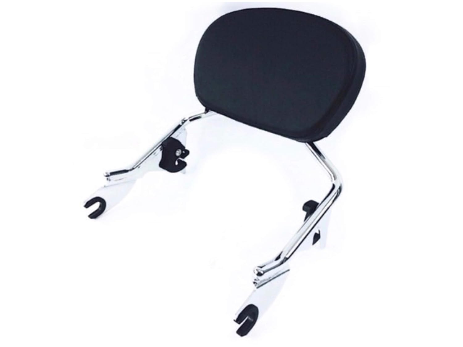Detachable Low Short Chrome Sissy Bar Backrest Upright & Passenger Pad