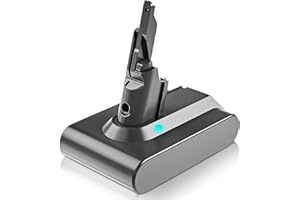 IBANTI Upgraded to 7000mAh 21.6V SV11 V7 Battery Replacement Compatible with V7 Motorhead V7 Animal V7 Trigger V7 Fluffy V7 HEPA V7 Car+Boat V7 Absolute V7 Mattress V7 Allergy Vacuum Cleaners Tools(Sliver)