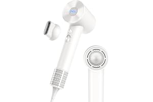 OSOU Hair Dryer, Negative Ionic Hair Dryer, High-Speed Blow Dryer with 110, 000 RPM Brushless Motor, Fast Drying Lightweight Travel Hairdryer, Low Noise Home Hair Dryer with Smooth Nozzle