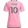 adidas Inter Miami Women's Lionel Messi #10 2024 Home Pink Jersey - JE9747 - IMCF H JSY W N