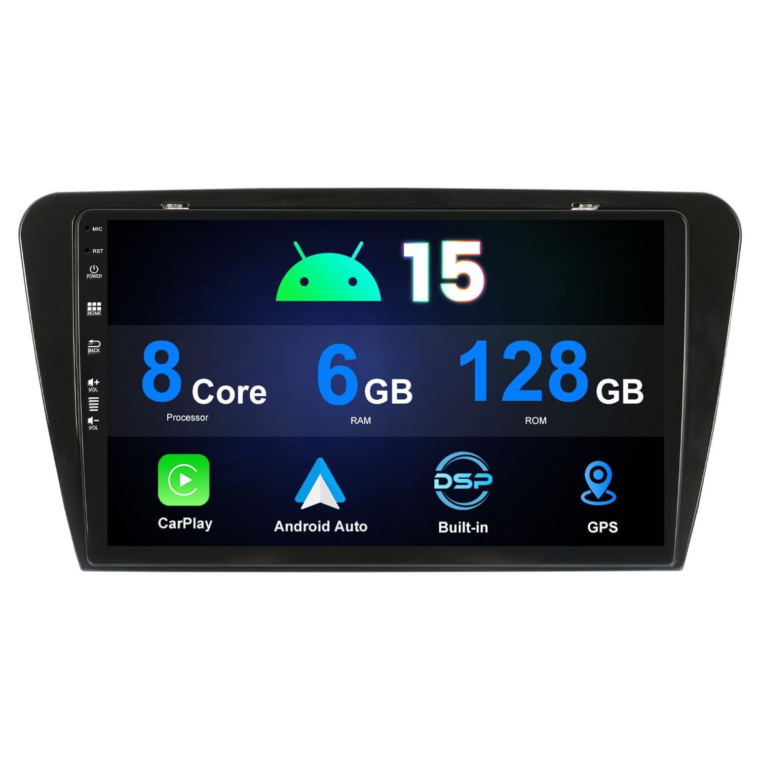 MISONDA 10" IPS Android 12 Double Din Car Stereo GPS for Skoda Octavia 3 A7 2013-2018 | 6G+128G | Free Camera+Mic | Supports CarPlay, Bluetooth, DSP, FM AM DAB RDS WIFI SWC Head Unit