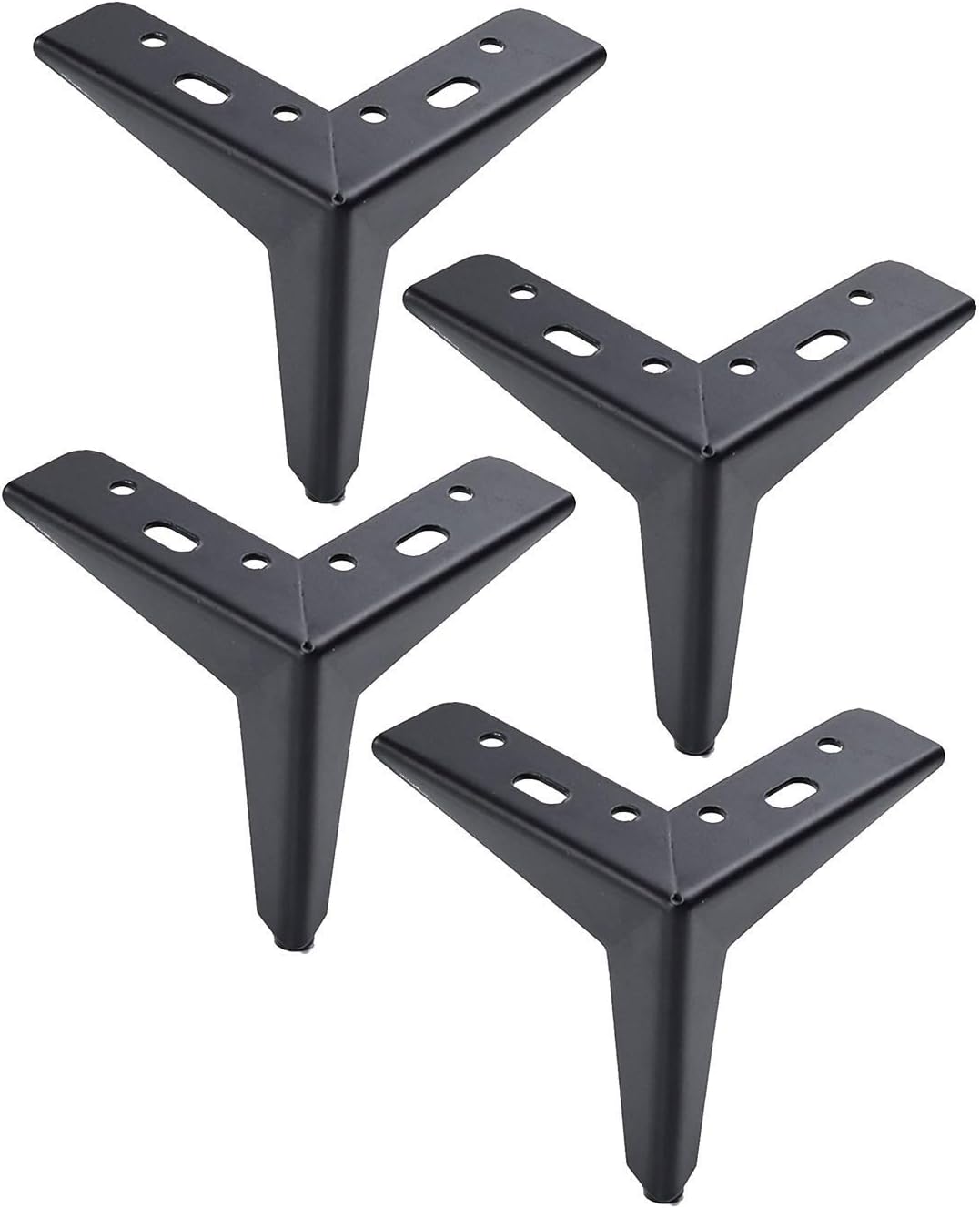 4 Stück Metallmöbel Sofabeine, Möbelfüße DIY Ersatz, Mit